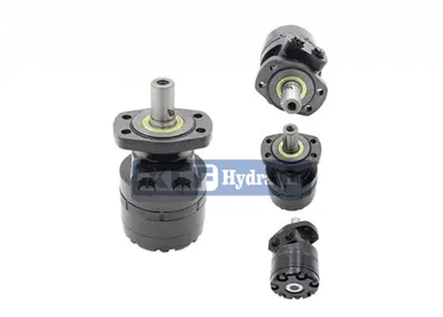 Motor hidráulico do abanador da colheitadeira, flange de 4 parafusos, eixo chaveado de 31,75 mm